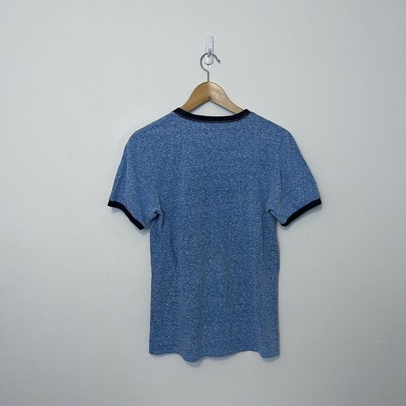 Pinky and the Brain Ringer Graphic T-shirt Blue Animaniacs Sz S - Picture 2 of 3